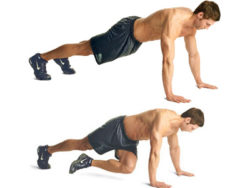 come si esegue cross body mountain climbers